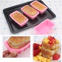 MOLDE DE BUDIN DE SILICONA 28x14,5x6,5cm