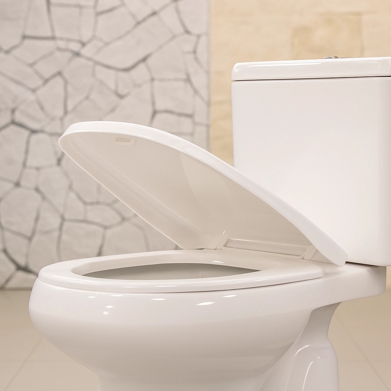 TAPA INODORO CIERRE SUAVE CUADRADO