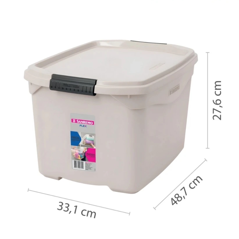CAJA MEDIANA 29lts ROSA