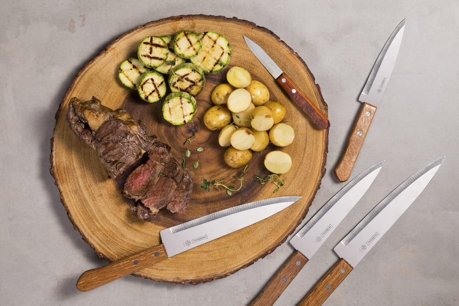 CUCHILLA DE CARNE MADERA 6" 15cm