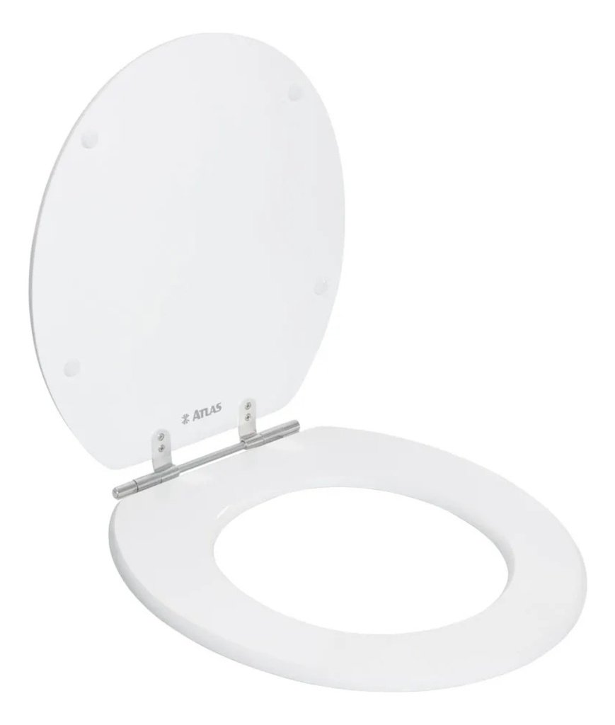 TAPA INODORO MADERA LAQUEADA OVAL