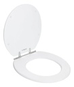 TAPA INODORO MADERA LAQUEADA OVAL