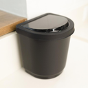 BASURERO PARA MESADA DE 2,5lts - NEGRO