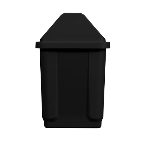 BASURERO CON TAPA VAIVEN DE 5lts - NEGRO