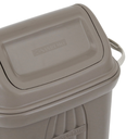 BASURERO CON TAPA VAIVEN DE 30lts - GRIS