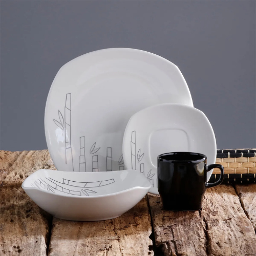 JUEGO DE VAJILLA BAMBÚ