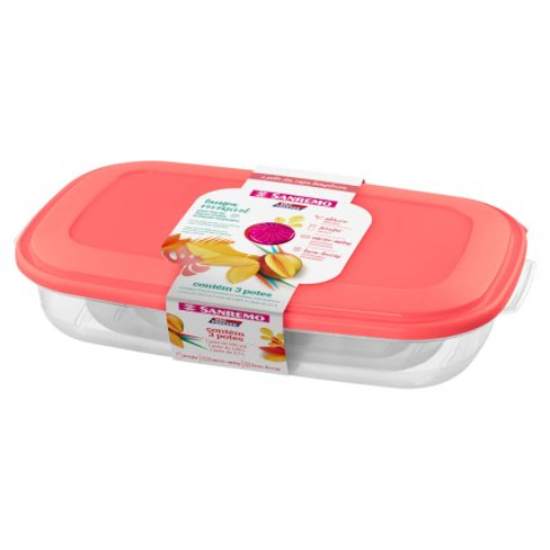 SET DE 3 TAPER RECTANGULARES