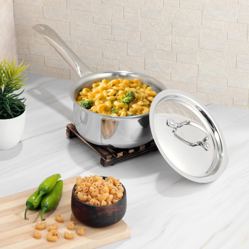 CACEROLA TRIPLE CON TAPA 14cm