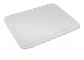Bandeja filigrana bca 23 X 30cm