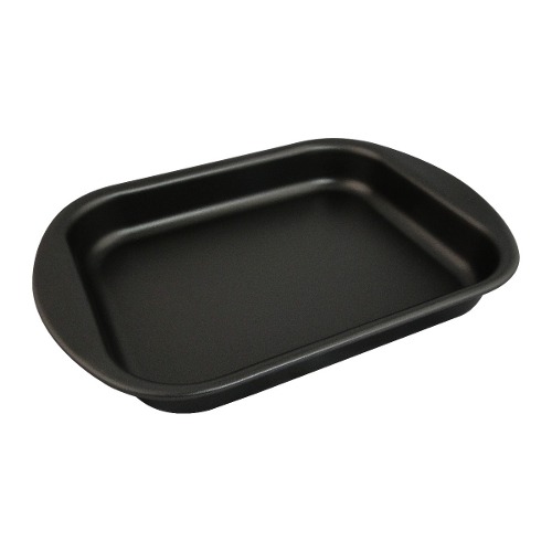 Asadera rectangular rasa teflón  34x26cm
