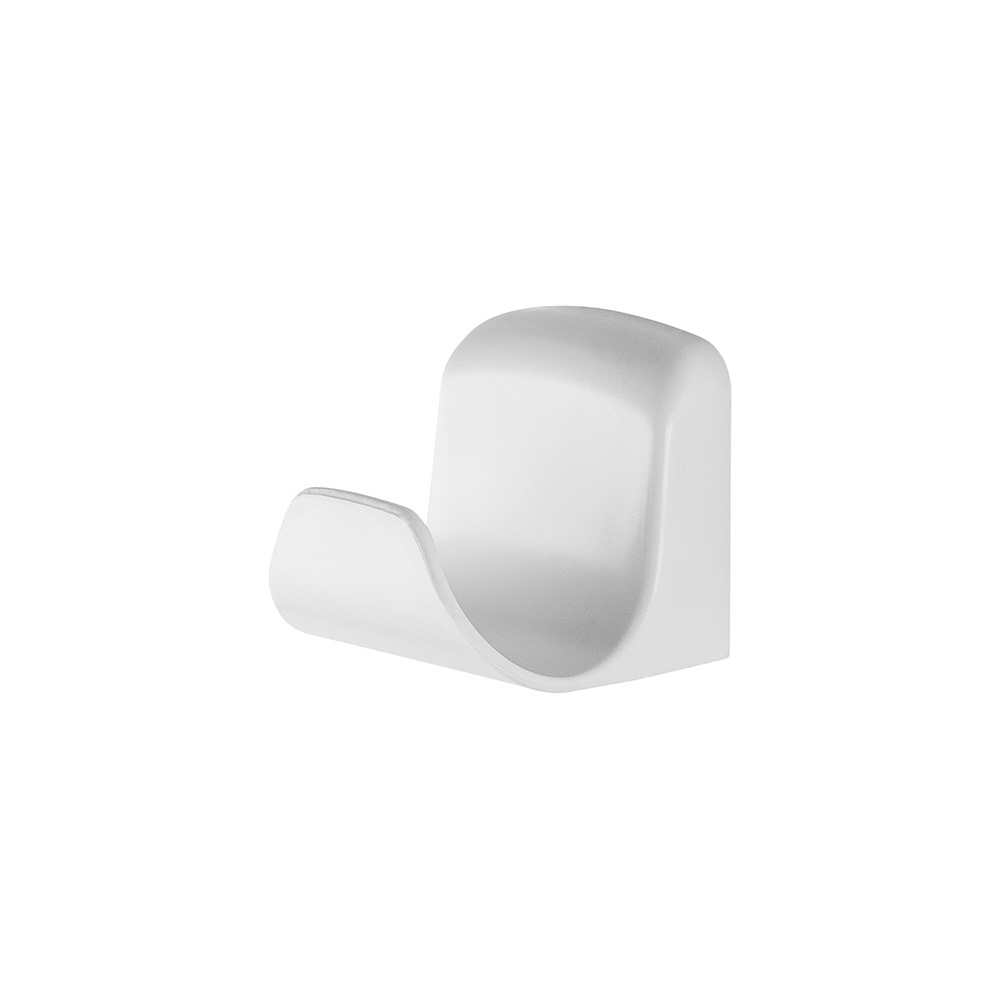 *GANCHO FIJO PLASTICO BLANCO