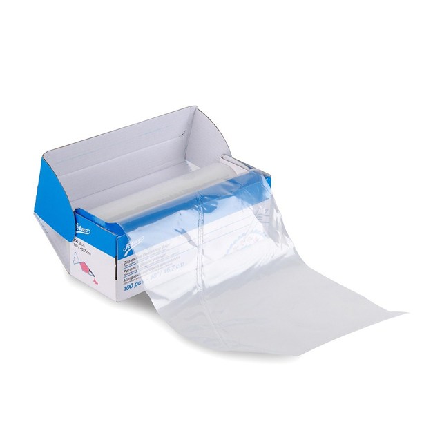 Manga descartable rollo 18´ (46cm)