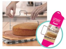 Cortador de tortas doble