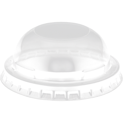 TAPA DOMO SIN ORIFICIO - VASOS 300/330ml PP (50 UN)