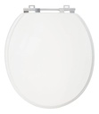*TAPA INODORO MADERA LAQUEADA OVAL UNIVERSAL