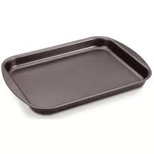 Asadera rectangular rasa teflón 40cm