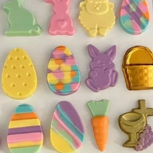 Placa acetato 22 formas de pascuas