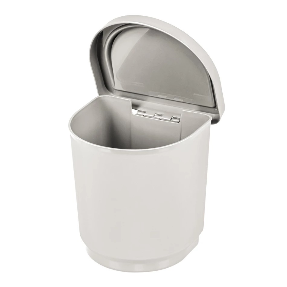 BASURERO PARA MESADA DE 2,5lts - BEIGE