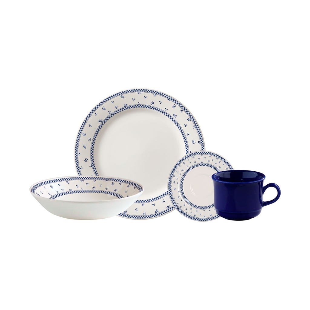 PLATO Y TAZA DOMINÓ