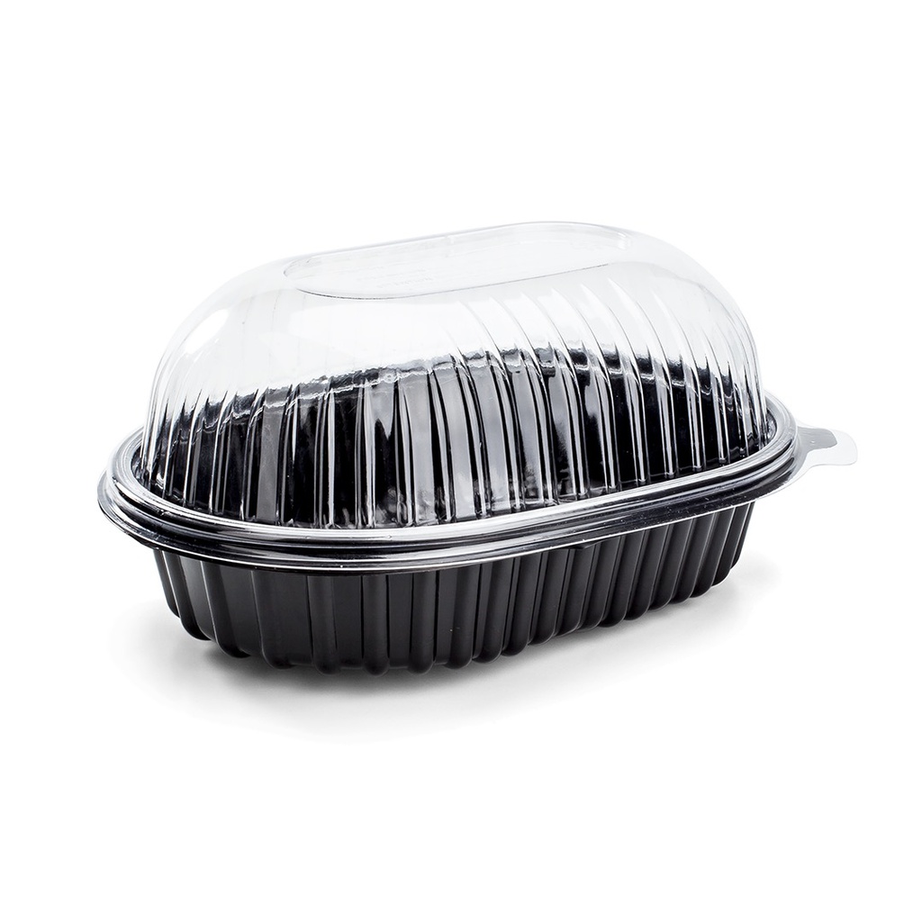 Bandeja c/tapa para pollo 