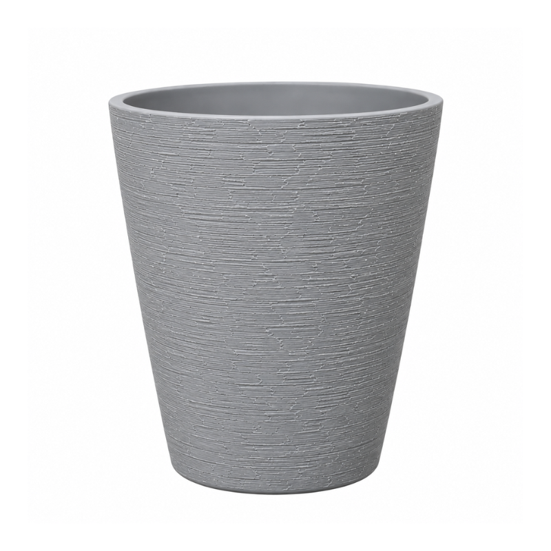 MACETA CONICA GRIS GRAFITO 40cm