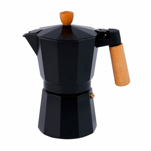 Cafetera Italiana 6 tazas 300 ml negra