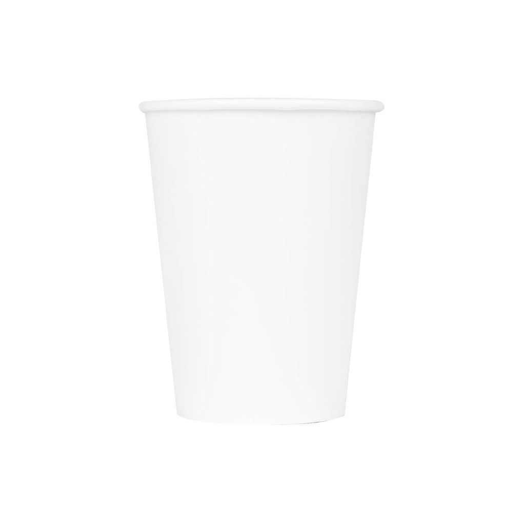 VASO POLIPAPEL BLANCO ECO 8oz - 240cc x 50un.