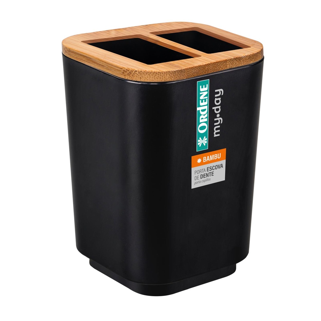 PORTA CEPILLO NEGRO