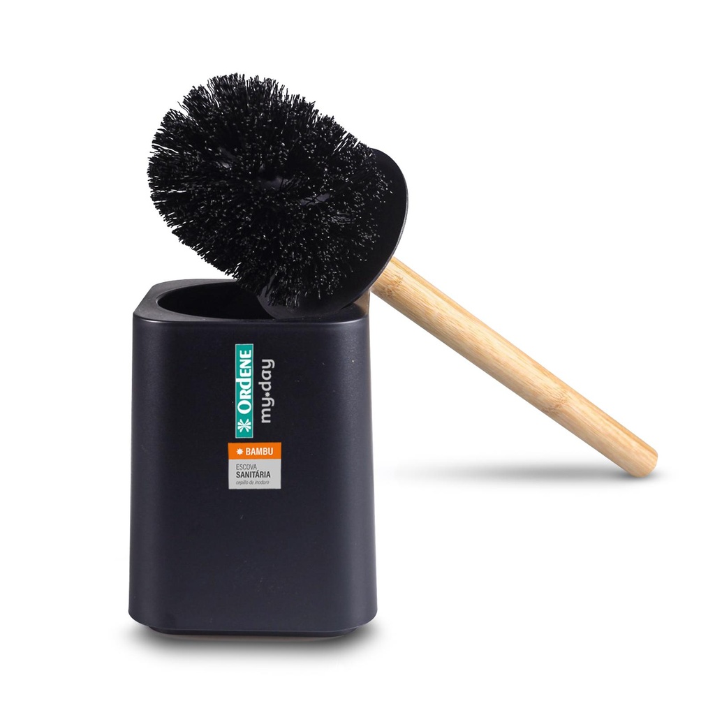 ESCOBILLA P/INODORO NEGRO