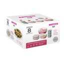 SET DE 8 TAPER HERMETICOS - FLOR