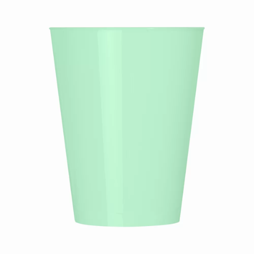 VASO 200ml VERDE PS  PAQ. X 10 UNID