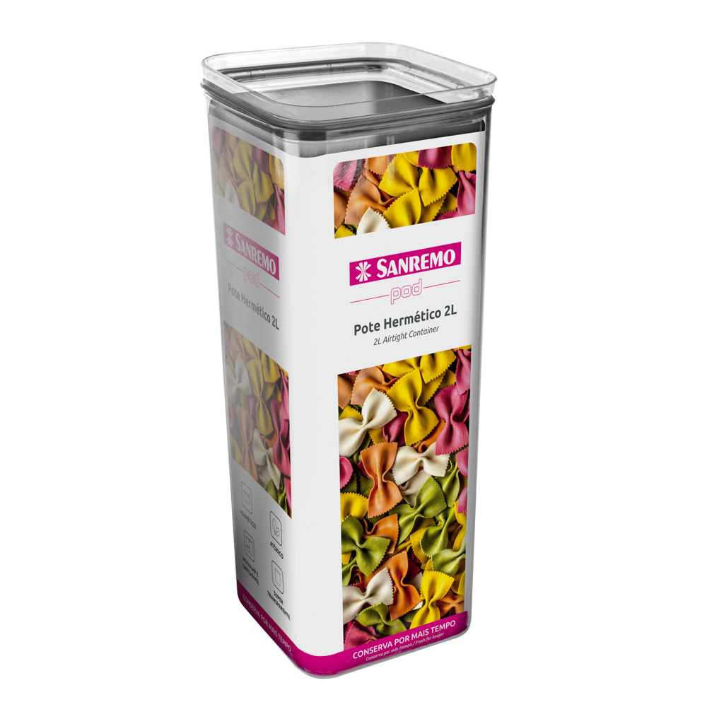 POTE CRISTAL CON TAPA 2000L