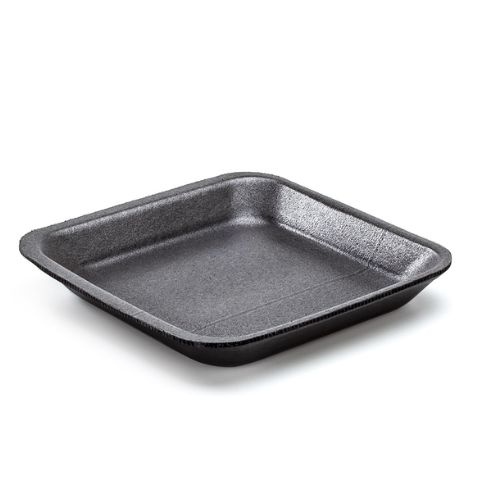 BANDEJA DE ESPUMA 15X15X1,8 cm NEGRA
