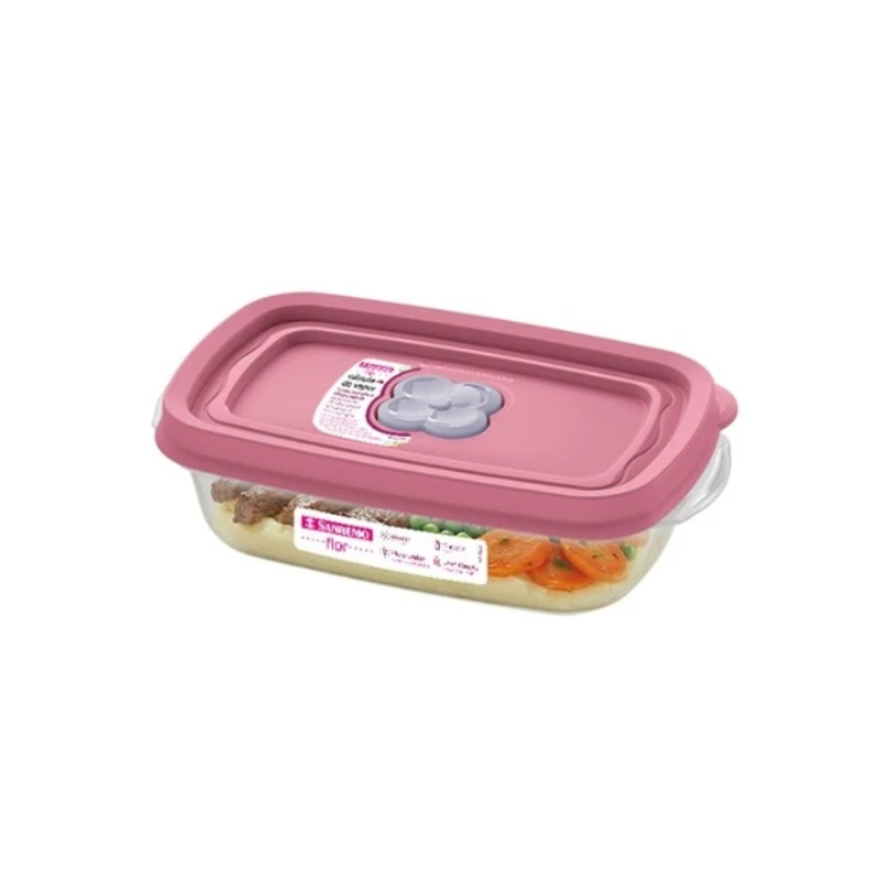 TAPER RECTANGULAR 430ML  - ROSADO