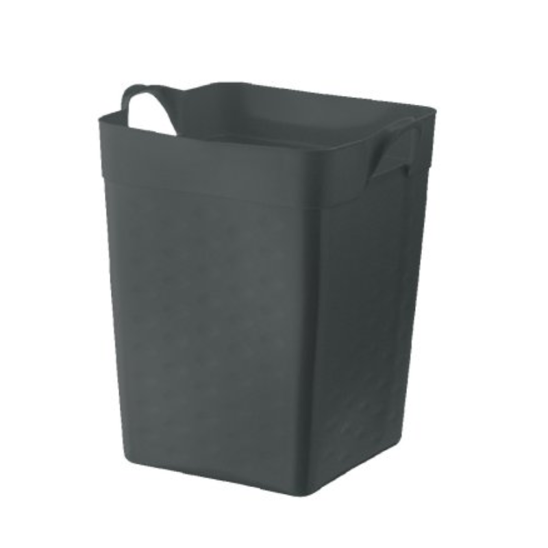 CESTO FLEXIBLE CUAD 18lts CONCRETO