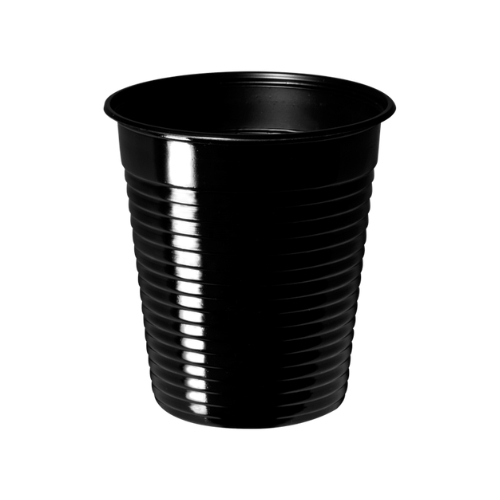 VASO DESCARTABLE 200ml NEGRO FIESTITA X 50UNID.