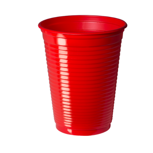 VASO DESCARTABLE 200ml ROJO FIESTITA X 50UNID.