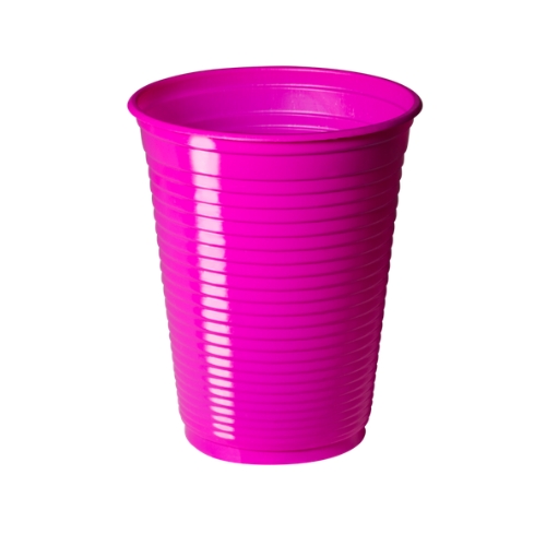 VASO DESCARTABLE DE 200ml PP PURPURA (50 UN)