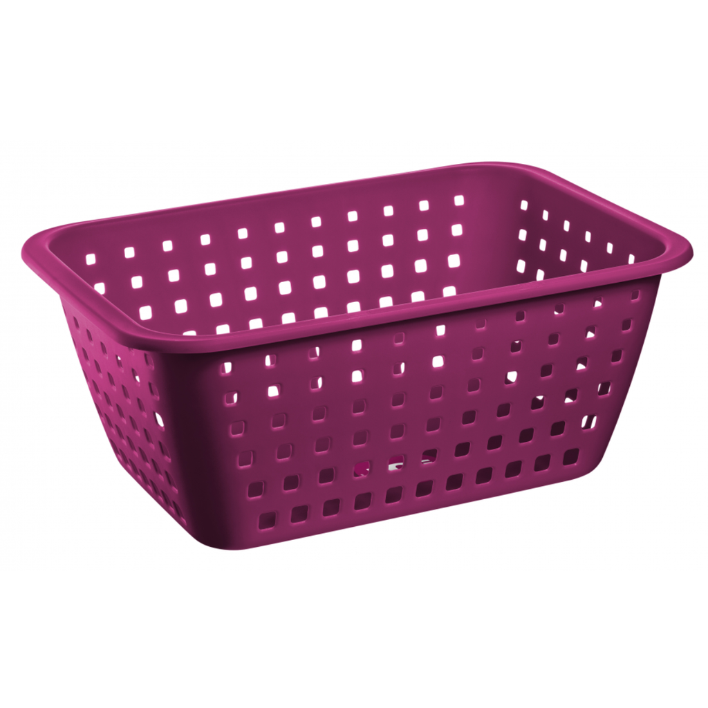 *CANASTO EXTRA GRANDE 14 LITROS BERENJENA