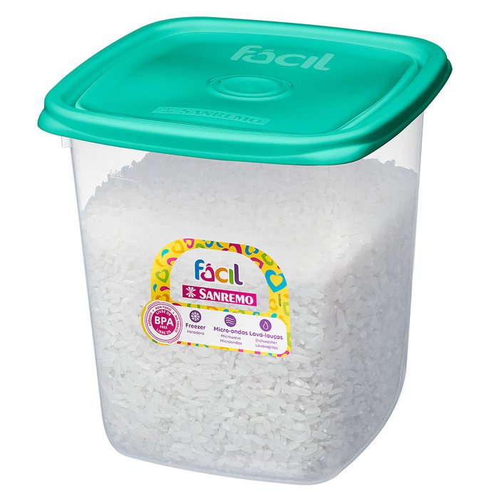 TAPER CUADRADO ALTO 1700ml