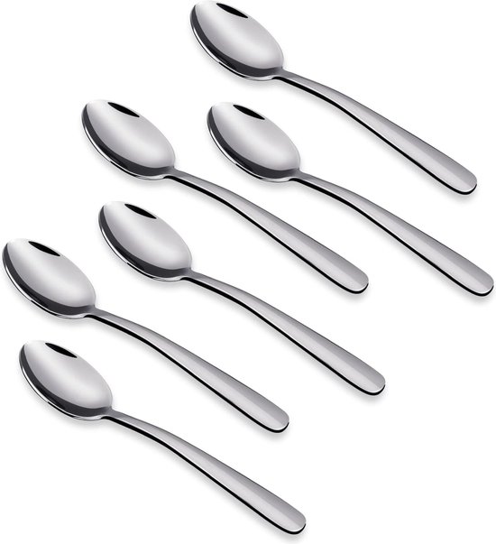 SET X6 CUCHARAS DE POSTRE