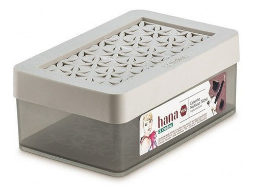 *CAJA MULTIUSO MINI 750ml BEIGE HANA