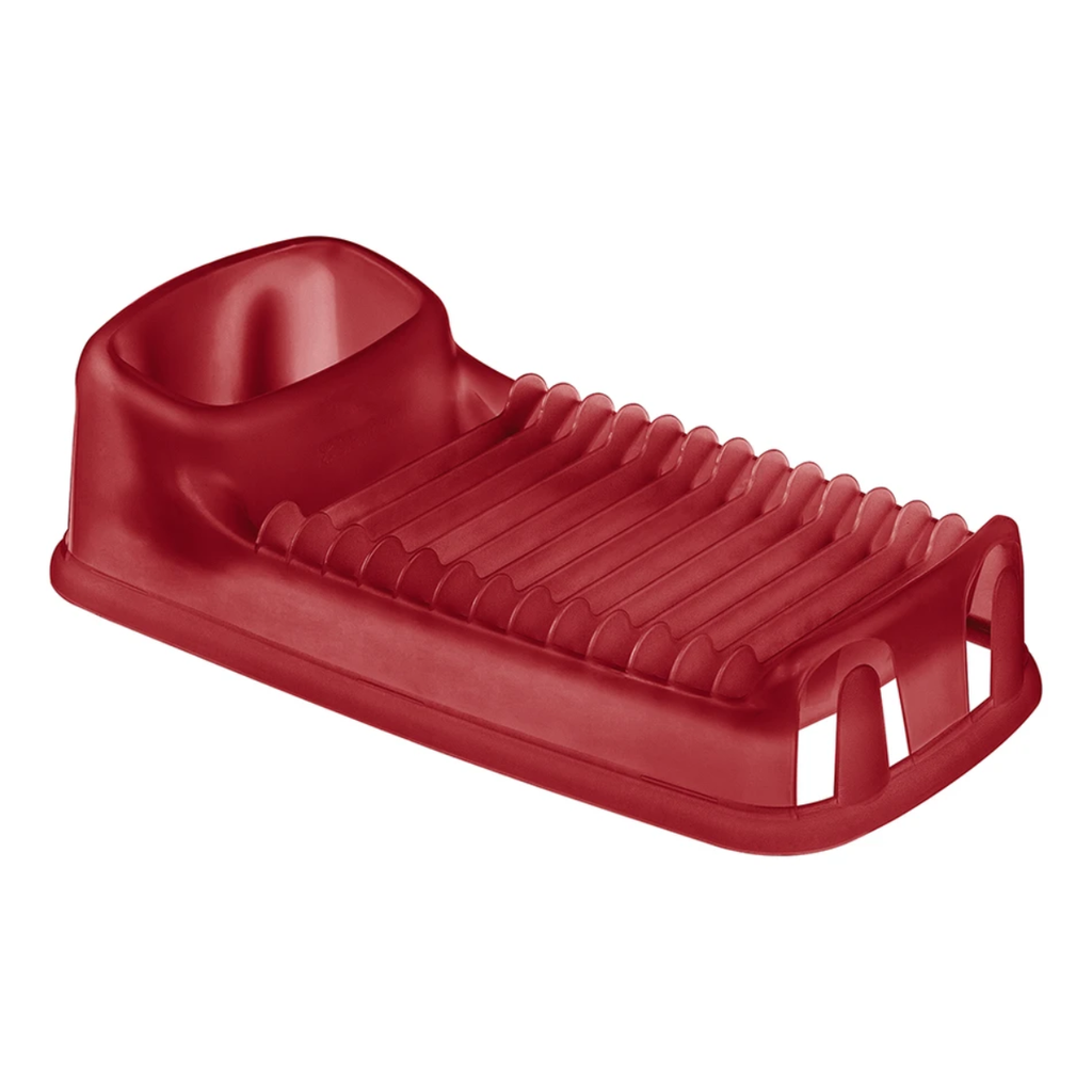 *ESCURRE PLATOS PEQUEÑO ROJO CHEF