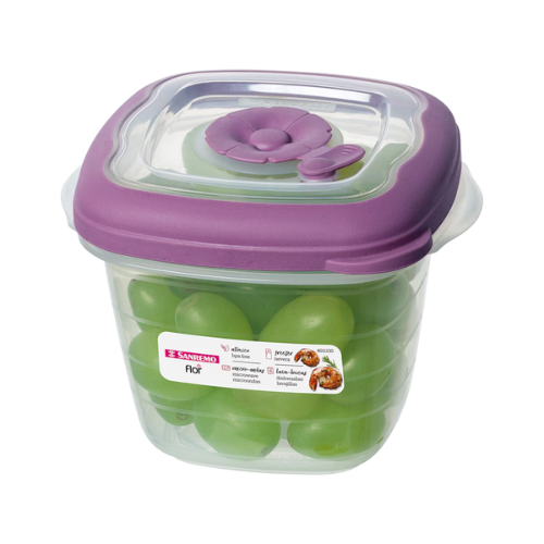 TAPER CUADRADO 450ML - VIOLETA