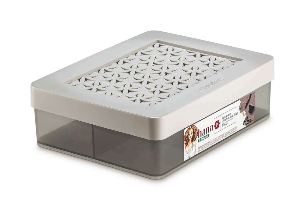 *CAJA C/DIVISIONES Peq. BEIGE HANA