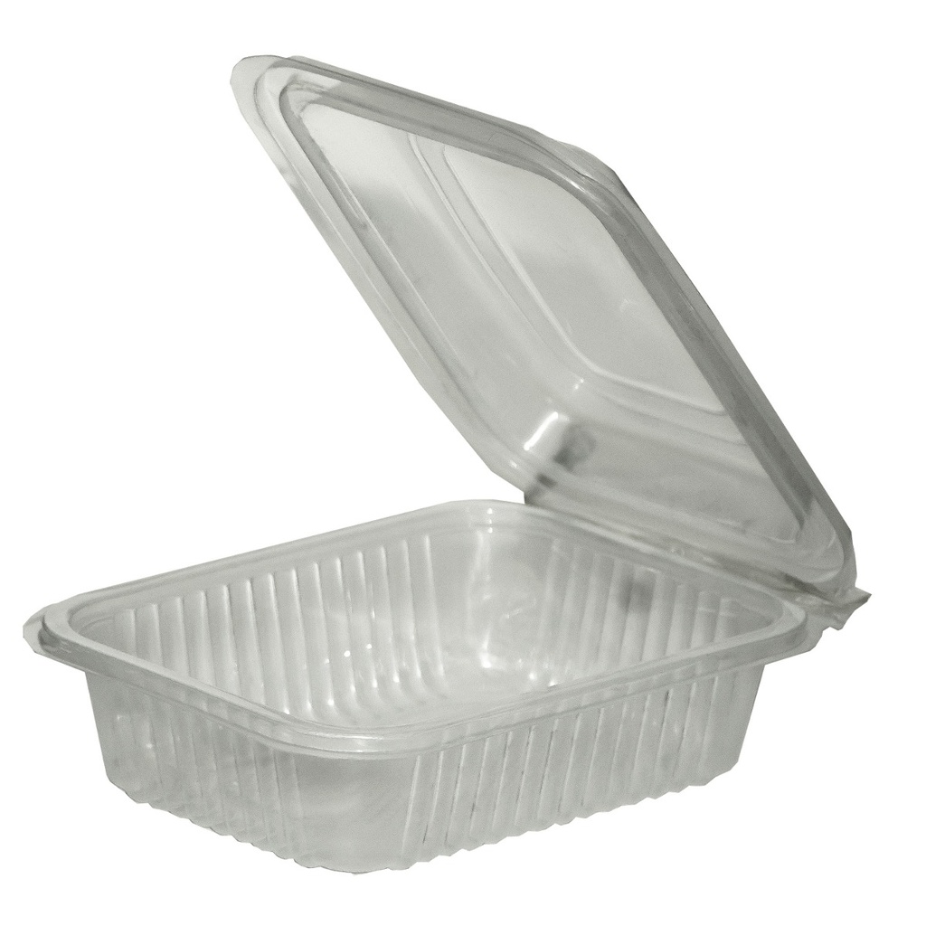 Estuche PP con tapa 885ml. 13,2x17,8x6cm