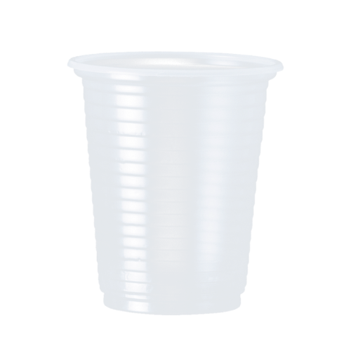 [CC-080TR] VASO DESCARTABLE DE 80ml TRANSPARENTE PS (100 UN)