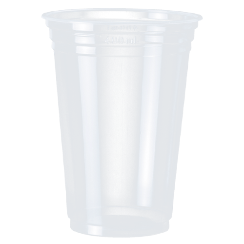 [CPM-440CR] VASO DESCARTABLE DE 440ml TRANSPARENTE PP (50 UN)
