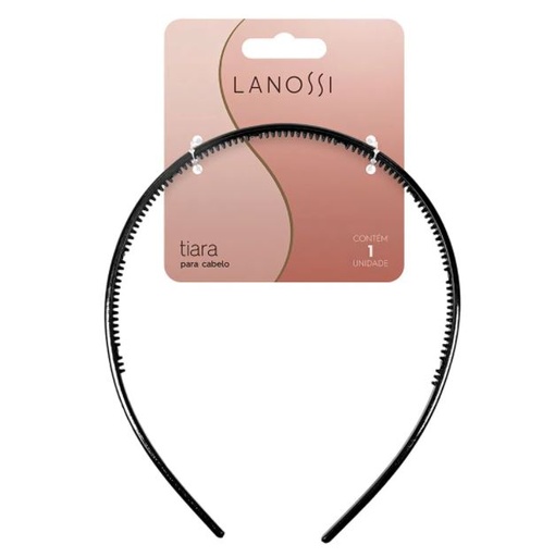 [LS2539] TIARA P/CABELLO NEGRA