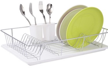 [068-imp36054] Escurridor platos metal c/bandeja 48x31x10